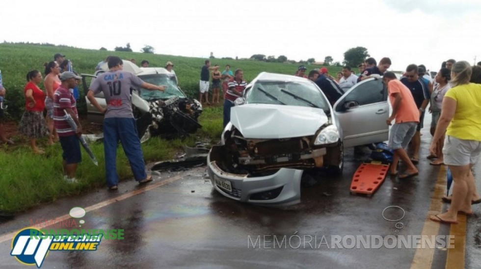 || Vista do acidente que vitimou a rondonense Solange Schlindwein Cipriano.
Imagem: Acervo Marechal OnLine - FOTO 10 -