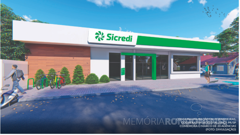 || Agência da Sicredi Aliança PR/SP na cidade de Pitangueiras (SP), inaugurada no começo de dezembro de 2018.
Imagem: Acervo Comunicação Sicredi Aliança - FOTO 17 -