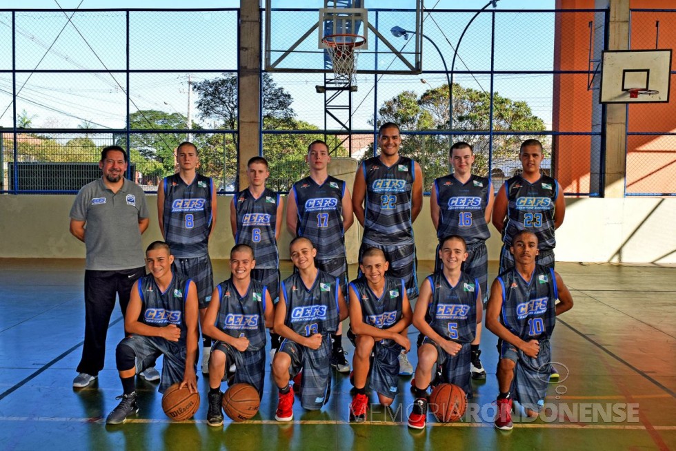 || Equipe do Colégio Frentino Sackser vice-campeã de basquetel nos Jogos Escolares do Paraná 2017. 
Imagem: Acervo www.jogosescolares.pr.gov.br - FOTO 9 -