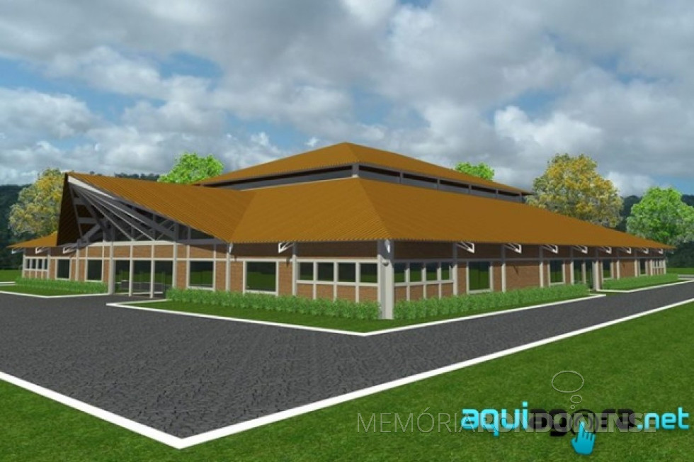 || Perspectiva da nova sede social do CTG Tertúlia do Paraná.
Imagem: Acervo AquiAgora.net - FOTO 8 -