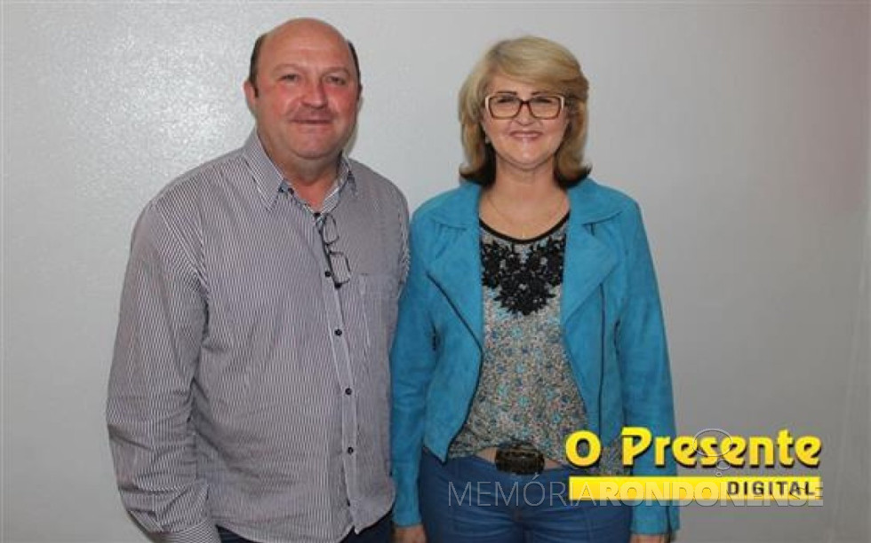 || Vereadores Delmar Fincke e Loici Rodrigues candidatos a prefeito e vice-prefeito de Pato Bragado, nas eleições de outubro de 2016, pelo grupo oposicionista.
Imagem: Acervo OPresente Digital - FOTO 16 -