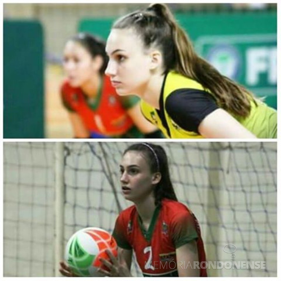 || Atleta Larissa Besen, da equipe do Colégio Evangélico Martin Luther; SICOOB/Marechal Cândido Rondon.
Imagem: Acervo pessoal - FOTO 17 -