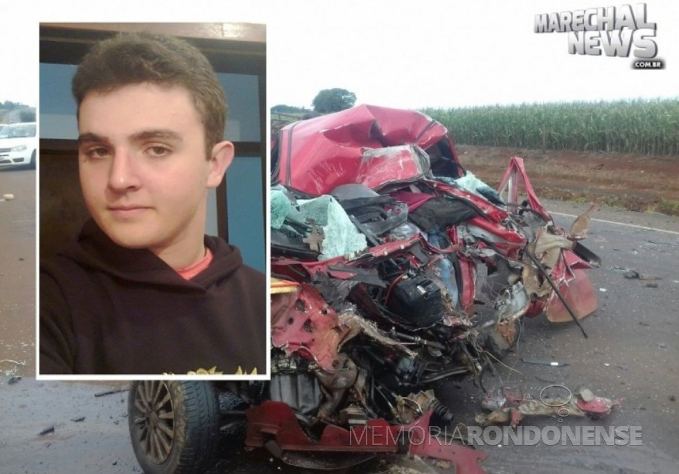 || Professor Alex Sandro Ventura Griebeler, morto em acidente, maio de 2016. 
Imagem: Acervo  marechalnews.com.br - FOTO  –
14 -