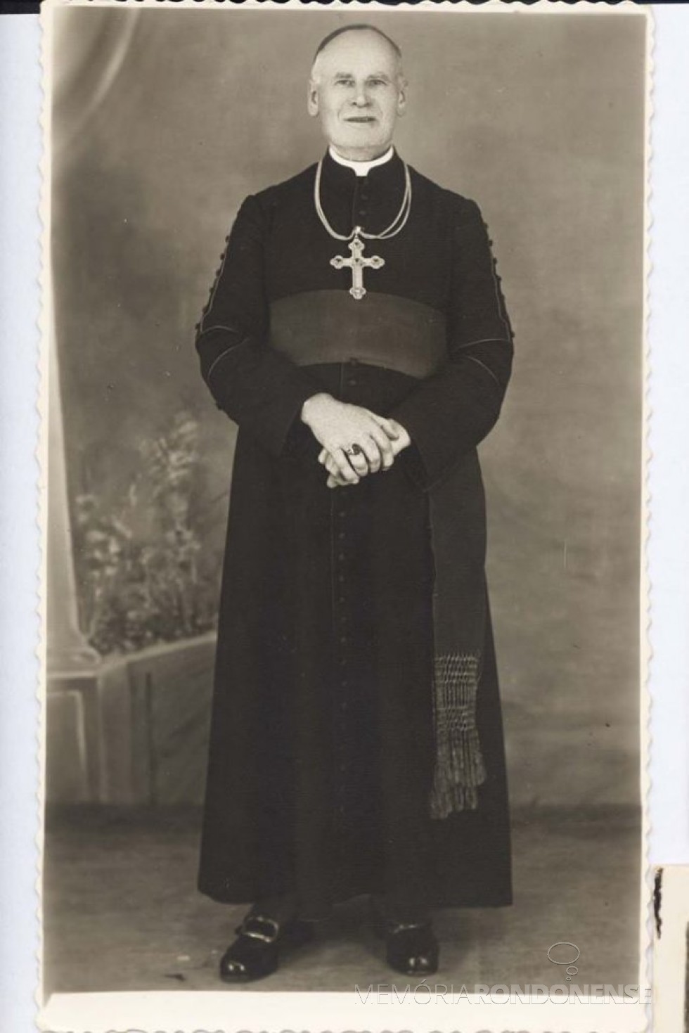 || D. Manoel Könner,  primeiro bispo da  então Prelazia de Foz do Iguaçu. 
Imagem: Acervo Memória Rondonense - FOTO 2 - 