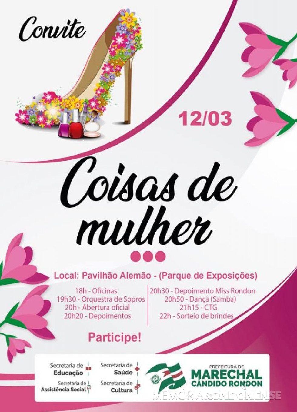 || Cartaz convite para o evento 