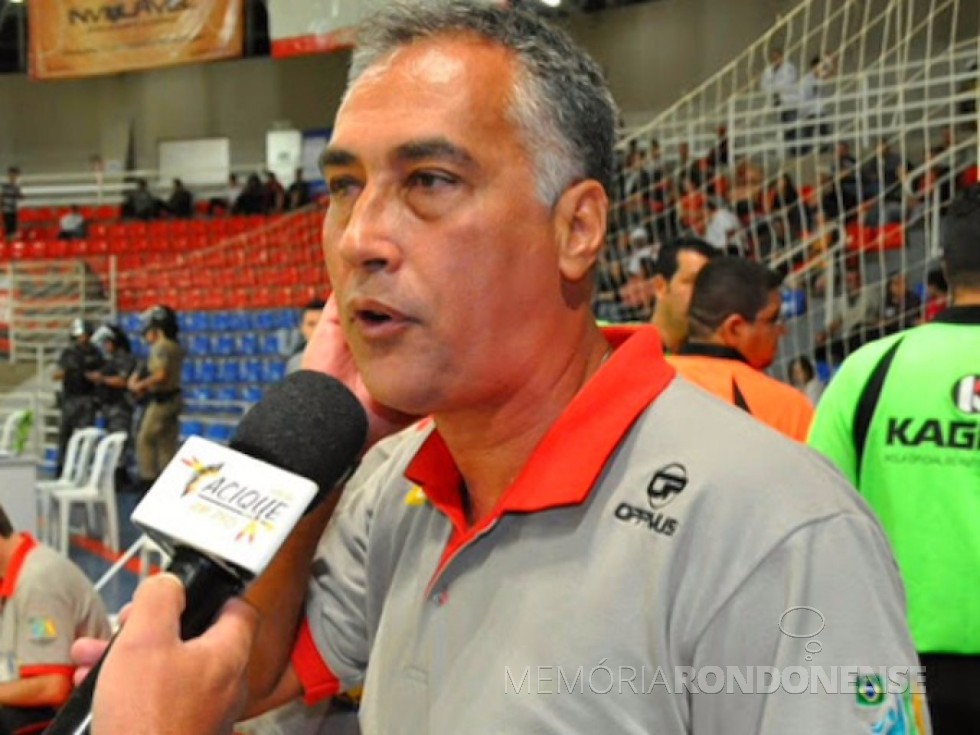 || Técnico Fernando Malafaia contratado pela Copagril Futsal, em maio de 2019. 
Imagem: Acervo Portal RVA - FOTO 9 - 