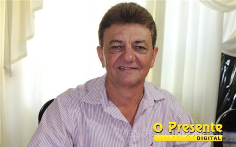 || Prefeito municipal de Nova Santa Rosa, Norberto Pinz, entrevistado pelo jornal O Presente, em abril de 2017. 
Imagem: Acervo O Presente Digital - Crédito: Maria Cristina Kunzler - FOTO 15 - 