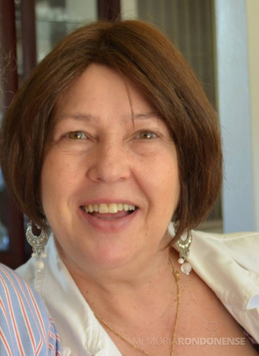 || Professora doutora Lúcia Terezinha Macena Gregory (Tere), falecida em meados de janeiro de 2019.
Imagem: Acervo Memória Rondonense - FOTO 21 -
