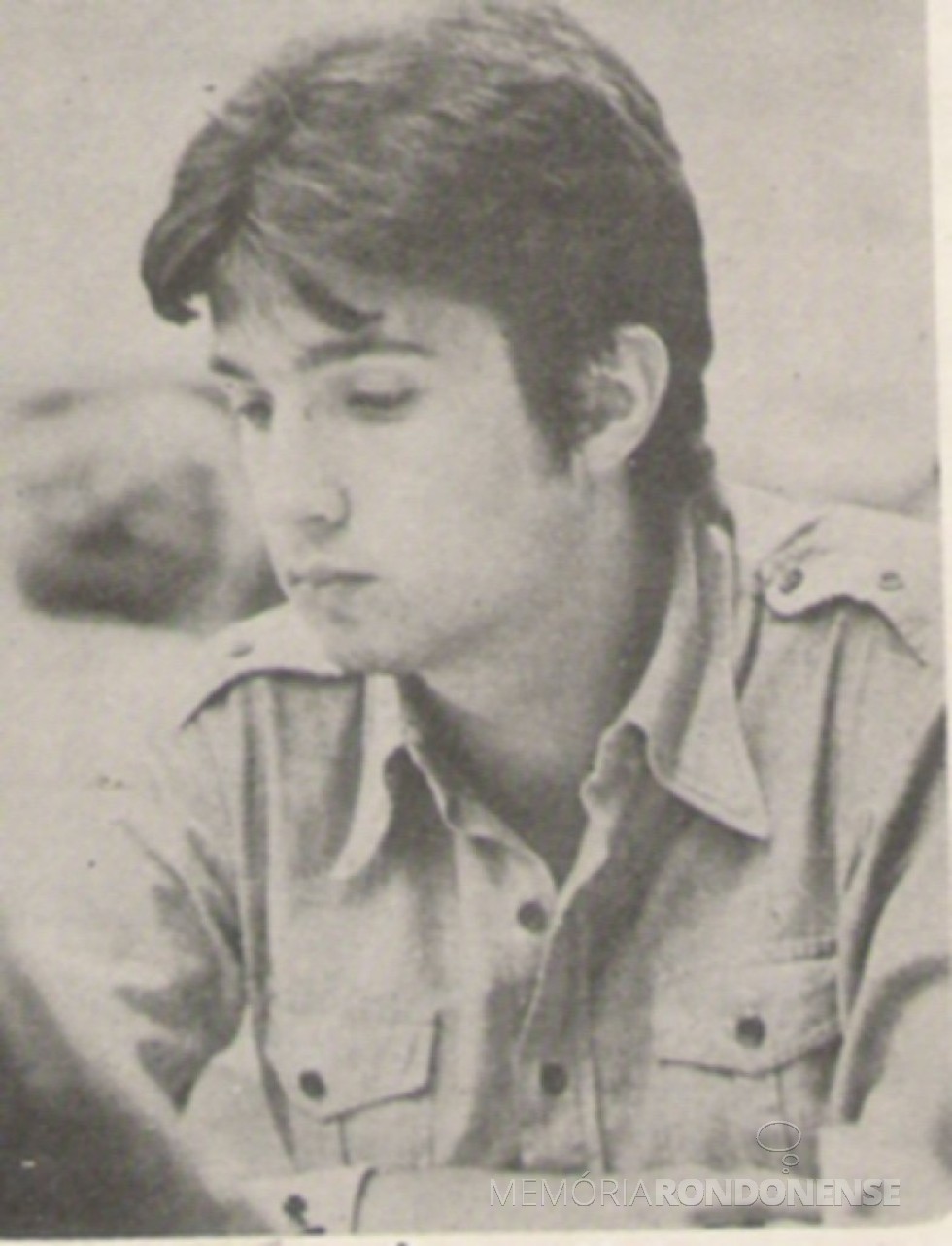 || Enxadrista curitibano Jaime Sunye Neto que esteve em Marechal Cândido Rondon, em dezembro de 1977. 
Imagem: Acervo www.wsc.jor.br - FOTO 8 - 