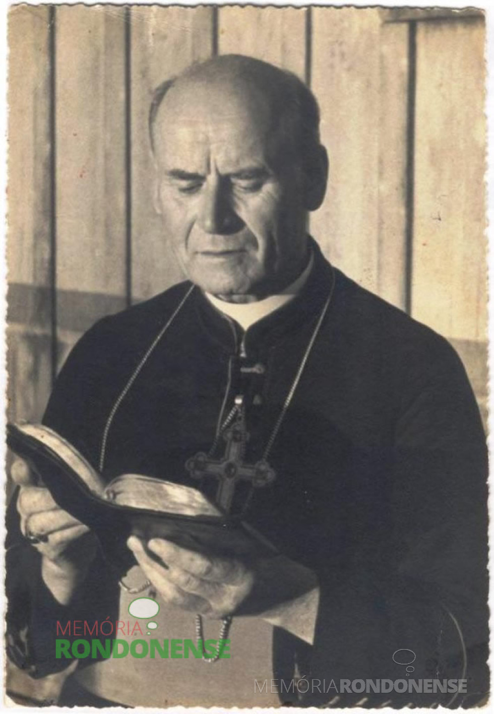 || D. Manoel Könner, religioso que oficiou a primeira missa em Marechal Cândido Rondon, em dezembro de 1951.
Imagem: Acervo Memória Rondonense - FOTO 1 -
