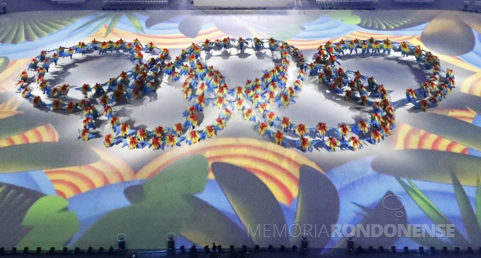 || Flagrante da abertura das Olimpíadas do Rio de Janeiro. 
Imagem: AgênciaBrasil - FOTO 18 -