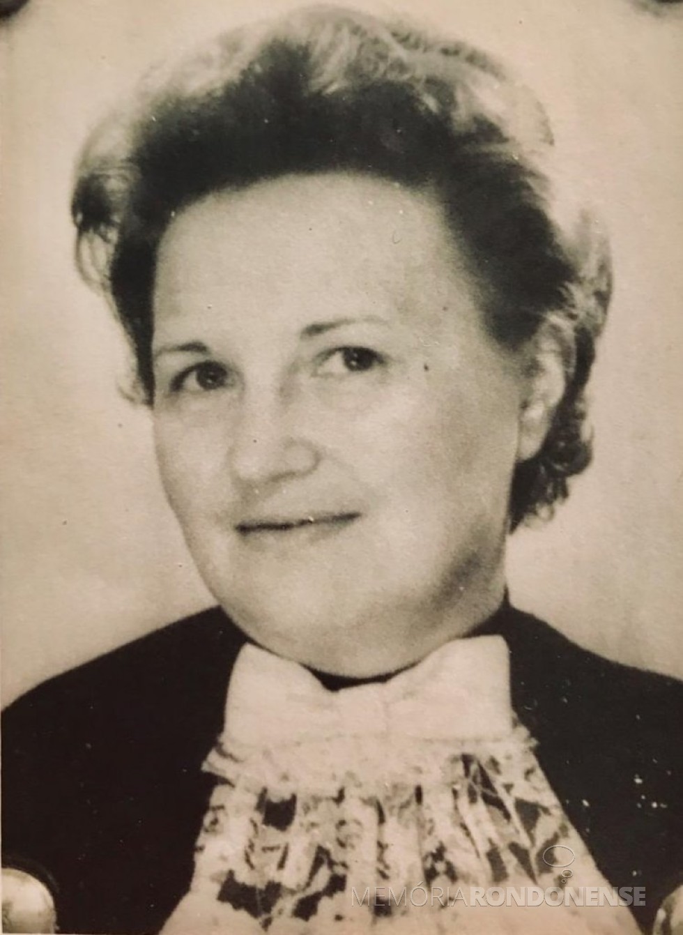 || Pioneira rondonense Emmy Pydd,  falecida em maio de 1973. 
Imagem: Acervo Carim Pydd - FOTO 3 - 
