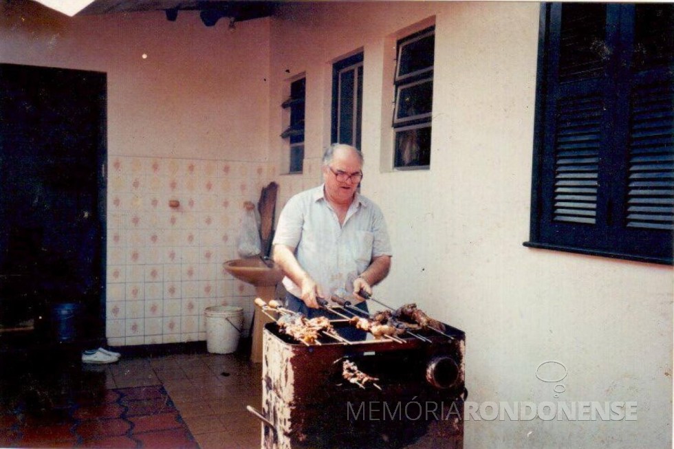|| Empresário João Natálio Stein, de Entre Rios do Oeste, falecido em dezembro de 1999. 
Imagem: Acervo da família - FOTO 3 -