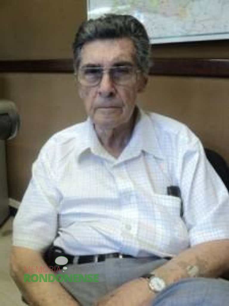 Engenheiro-civil Osíres Stenghel Guimarães. 
Imagem: Acervo CNB – Curitiba