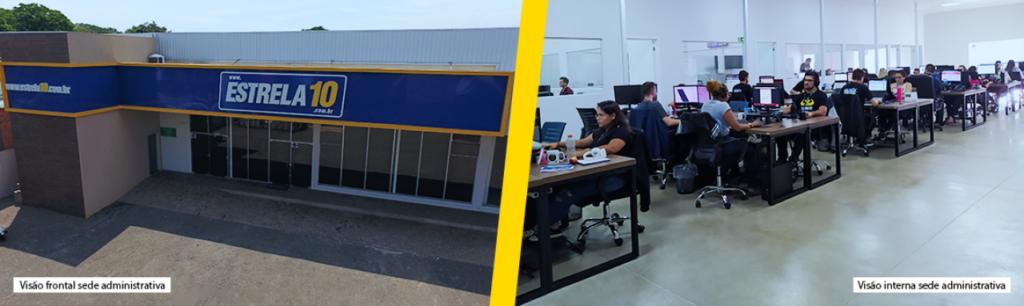 || Sede administrativa da Estrela 10 na cidade de Marechal Cândido Rondon, em setembro de 2022. 
Imagem: Acervo da empresa - FOTO 12 -