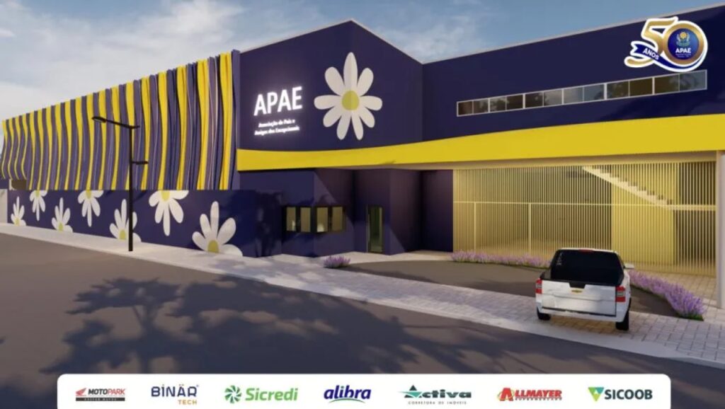 || Fachada externa da nova sede da APAE de Marechal Cândido Rondon, apresentada em final de agosto de 2025.
Imagem: Acervo Tribuna do Oeste - FOTO 30 -