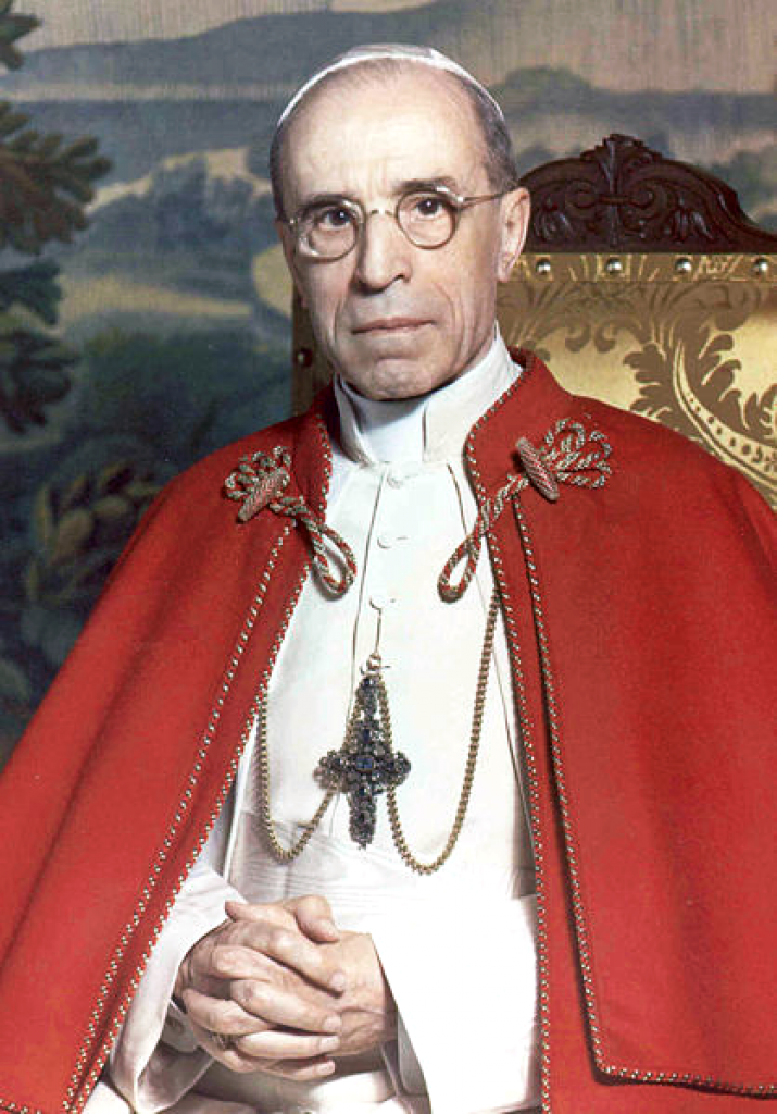 || Cardeal Eugênio Maria Giuseppe Giovani Pacelli,  falecido em 1958, com o nome de Papa Pio XII. 
Imagem: Acervo Wikipédia - FOTO 4 -