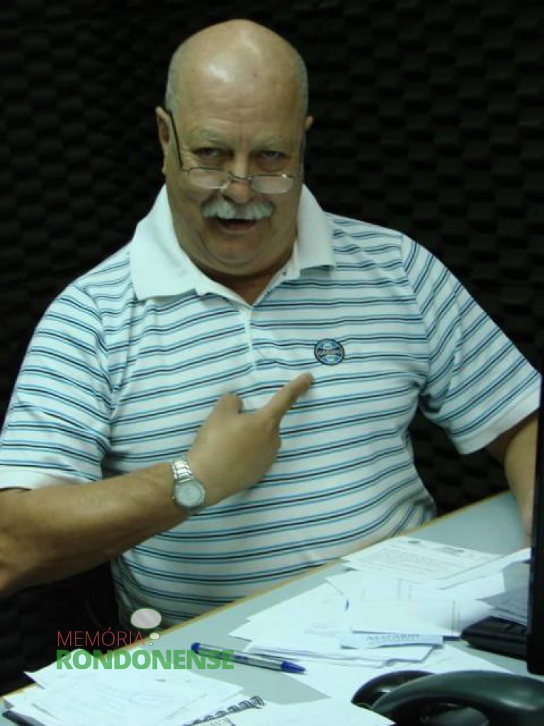 Dirceu da Cruz Vianna (Nhô Jeca). 
Imagem: Acervo Rádio Educadora
