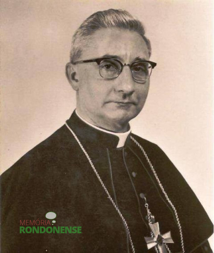 D. Frederico Helmel (1937-1966), foi o 1º bispo da diocese de Guarapuava. Era natural da Áustria. 
Imagem: Cúria Diocesana de Guarapuava