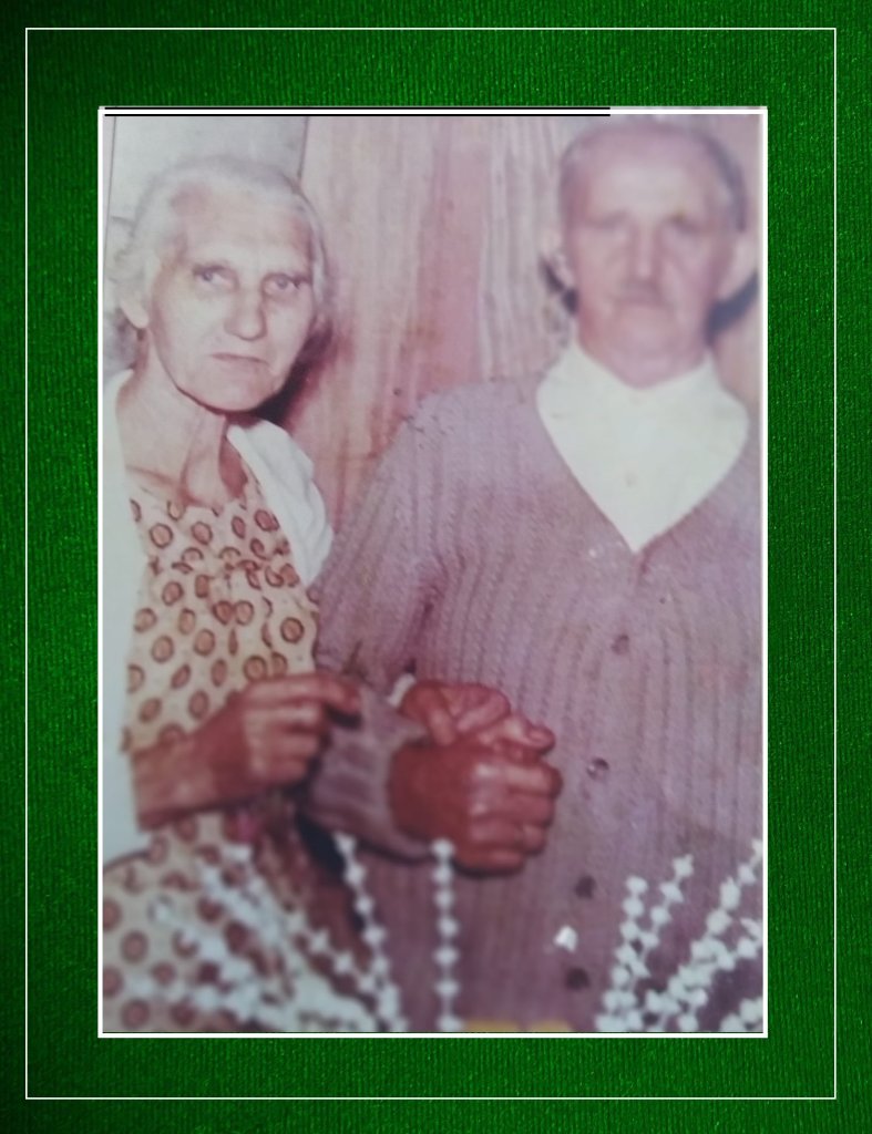 || Casal Martha Johanne e Marten Nieuwenhoff na comemoção de suas "Bodas de Ouro", em outubro de 1973.
Imagem: Acervo Guilhermina Pastorello - FOTO 11 -